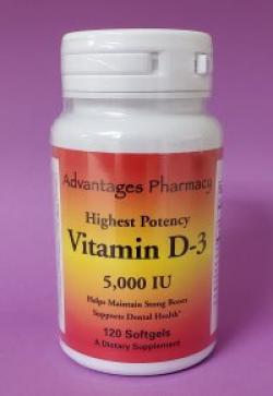 Vitamin D-3 5,000 IU