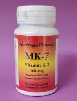 Vitamin K-2 (MK-7) 100mcg